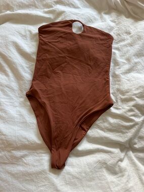 Women's One-Piece Swimsuit - toast swim